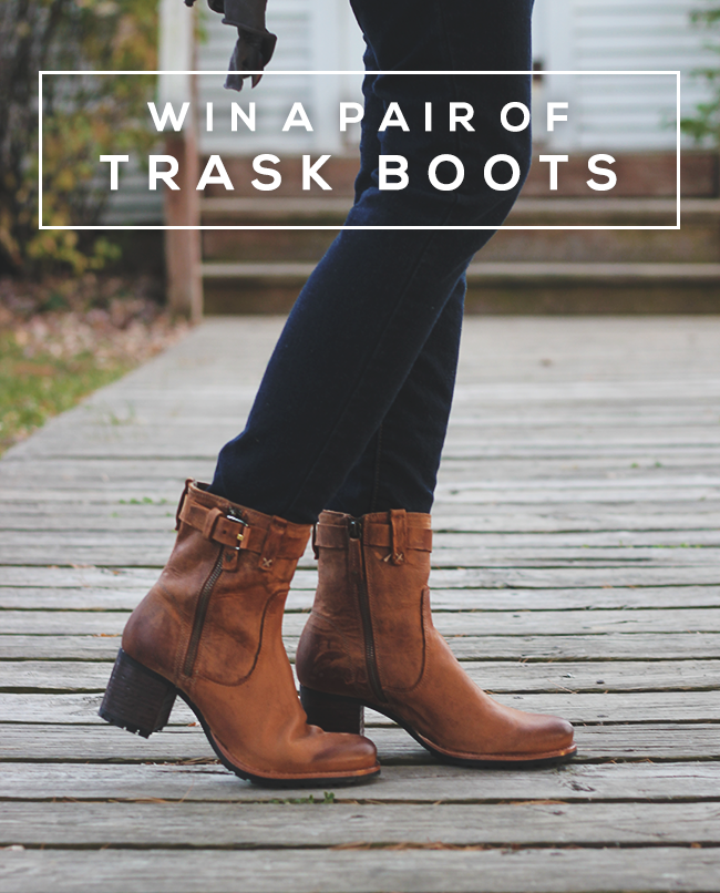 GIVEAWAY // Win a Pair of Trask Madison Boots (Worth $298!) from Bubby & Bean!