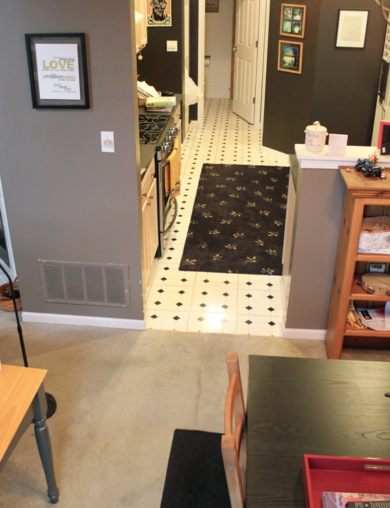 DIY Wood Flooring Makeover // Bubby and Bean