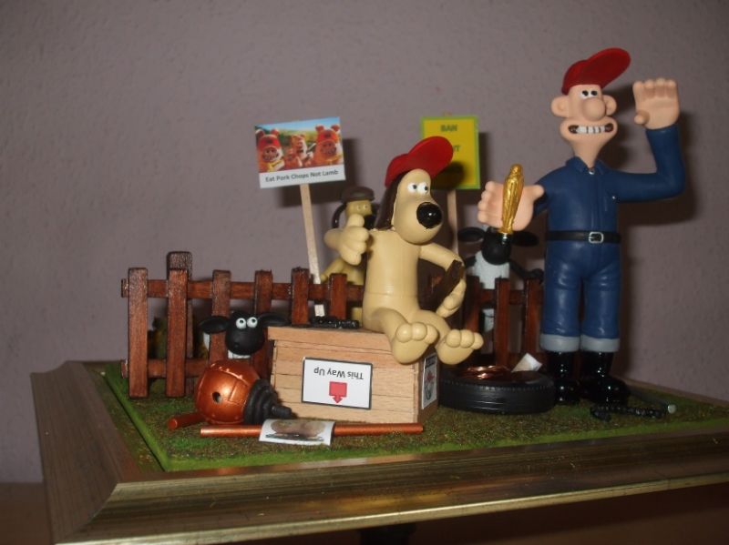 Wallace & Gromit Oscar Acceptance Speech International Scale Modeller