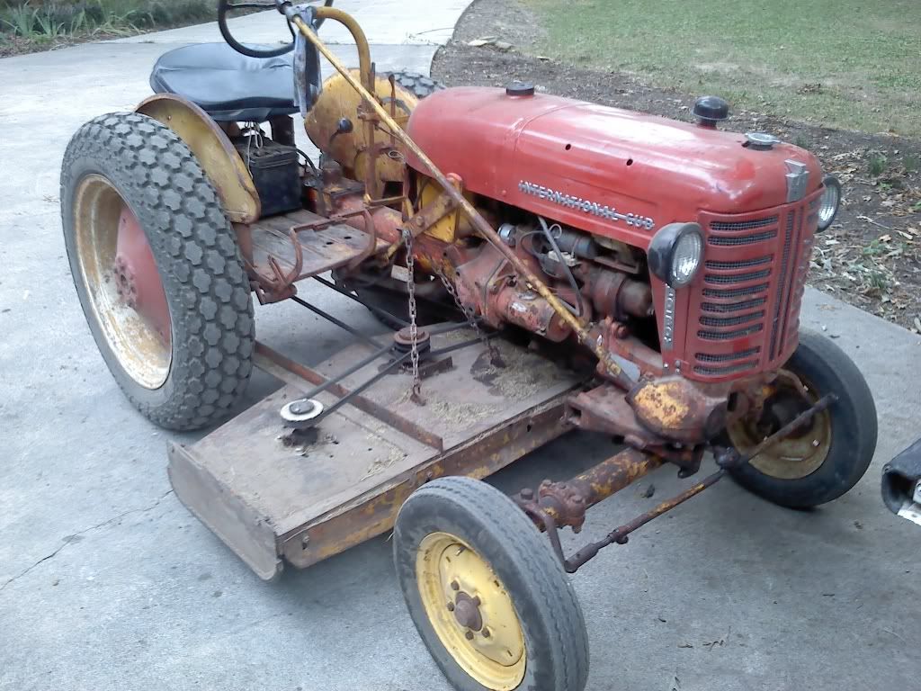 Rear main seal again Farmall Cub