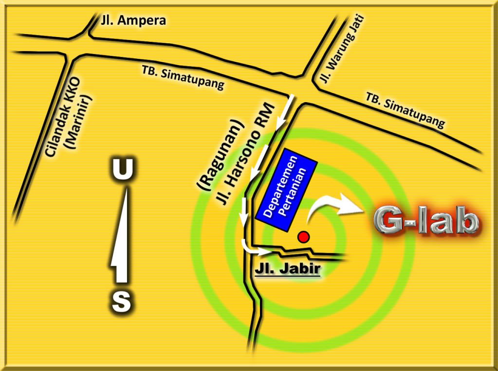 G-lab map