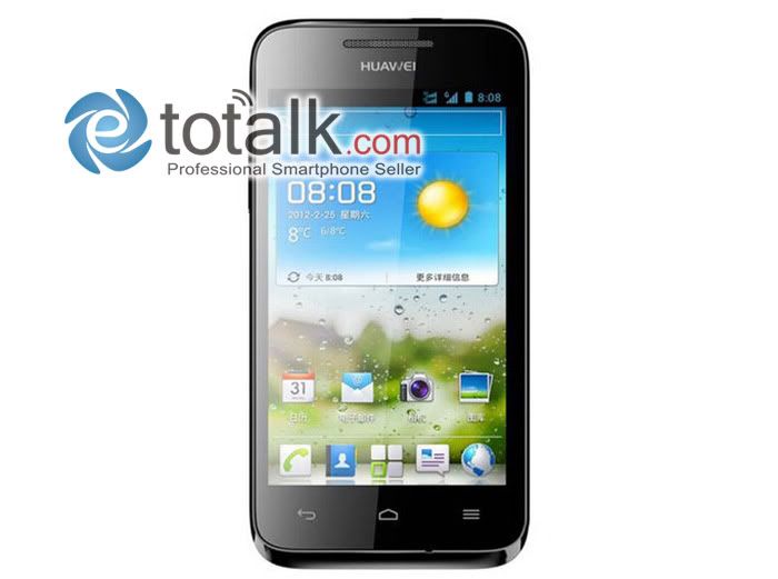 Huawei U8825D Ascend G330D 3G WCDMA Android4.0 MSM8225 1GHz Dual core Dual Sim 4.0