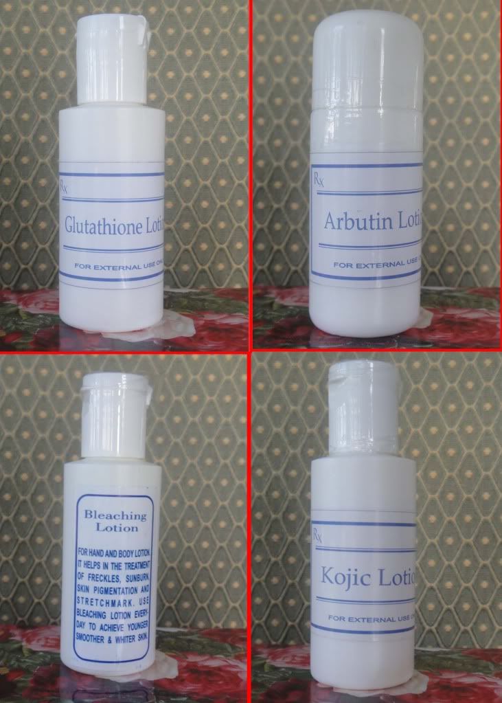 CHOICE OF ARBUTIN KOJIC GLUTATHIONE WHITENING BLEACHING LOTION