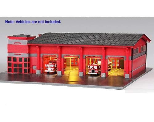 diorama fire station