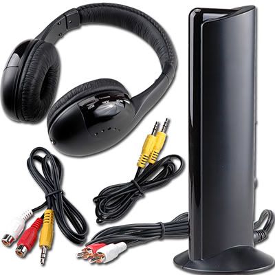 Earphones Wireless on Pc Tv Mp3 Wireless Headphones Headset With Microphone X   Ebay