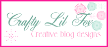 Crafty Lil Fox - Blog Design