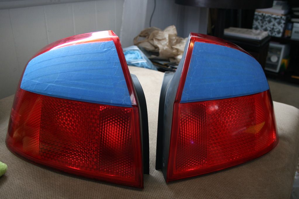 Tail lights with tha Nite Shades