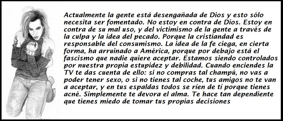 frases de marilyn manson ilustra frases de marilyn manson ilustra