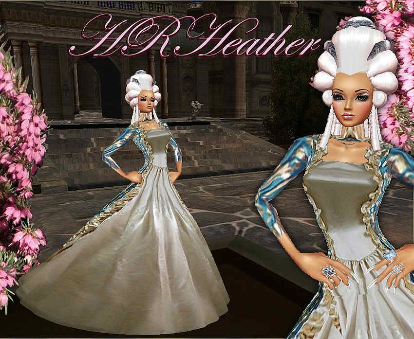 HRHeather’s luxurious feeling Elizabethan satin ball gown with lace up the back closure. For all Elizabethan Royalty, Empresses, and women of families with means, and money.