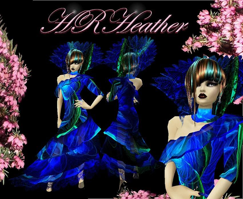  HRHeather's Elizabethan Queen lace blue collar for my tiered ruffle winter flamenco dress. Change the tiered winter ruffle dress to a frosty blue gown for parties, Christmas galas, and balls. Try before you buy.