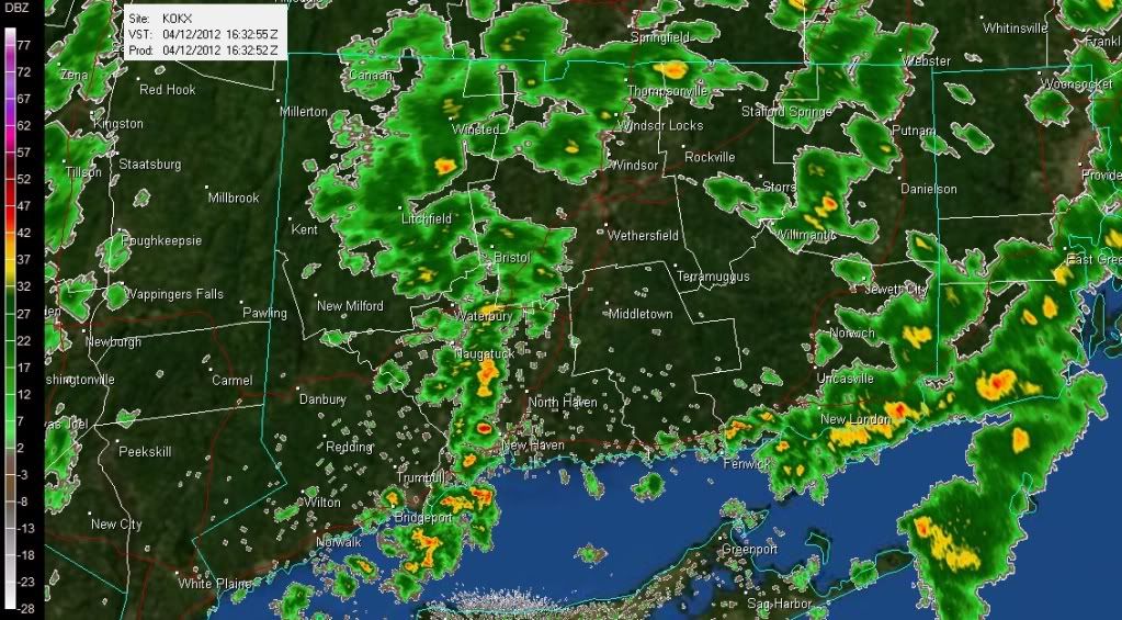 Connecticut Weather (Bridgeport, Hartford, Washington land, stations