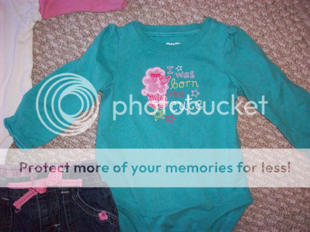 LOT* BABY GIRL CLOTHES OUTFITS 3 6 months Carters Old Navy & OshKosh 