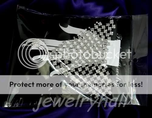 Wedding rhinestone crystal slave bracelet belly dance  