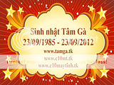 23/09/2012 Sinh Nhật Tâm Gà [ Happy Birthday ]